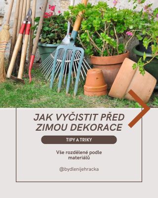 Než začne mrznout: rychlá údržba = delší život tvých dekorací. ✅ Swipni pro konkrétní kroky a vrať se k tomu, až bude 0...